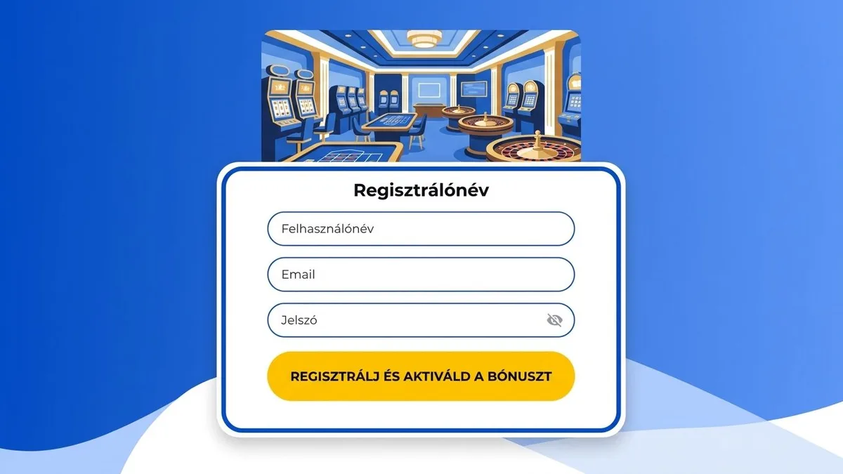 Regisztráció bónusszal